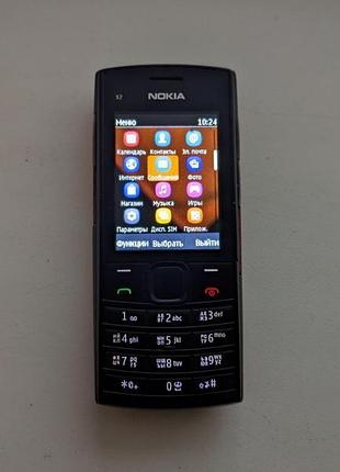 Телефон nokia x2-02 red бу