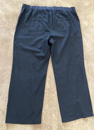 Брюки льон/бавовна 5