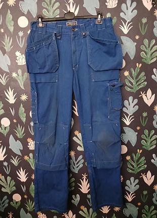 Чоловічі робочі штани карго wikland (розмір xl) з кишенями cordura.