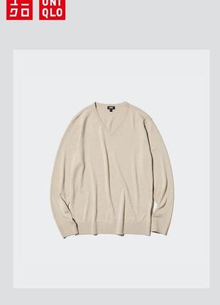 Джемпер uniqlo зі 100% вовни мериноса
