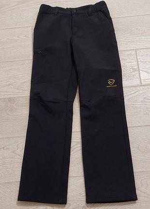 Спортивні штани для підлітків reima northland softshell чорні 152