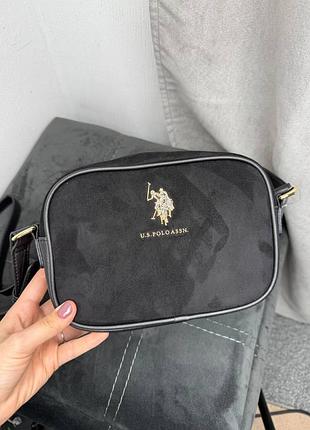 Сумка кросбоді u.s. polo assn. цвет: black