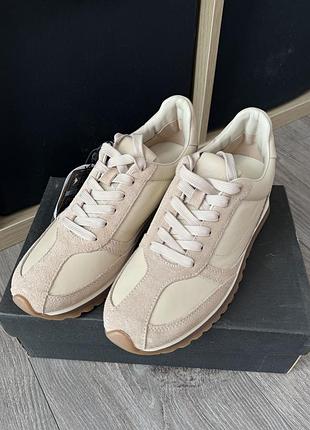 Кросівки massimo dutti бежеві 4