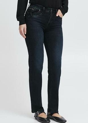 Новые прямые джинсы pulz jeans karolina hw jeans straight