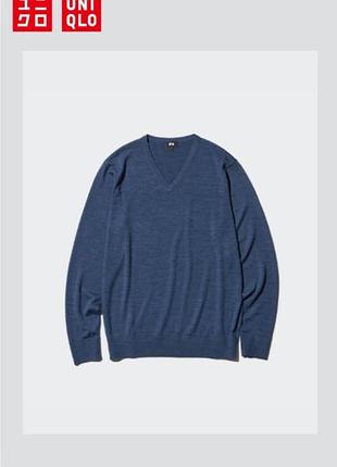 Джемпер uniqlo зі 100% вовни мериноса