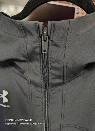 Чоловіча вітровка under armour чорна 4