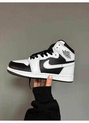 Стильні кросівки nike air jordan high (шкіра, розміри 41-45)