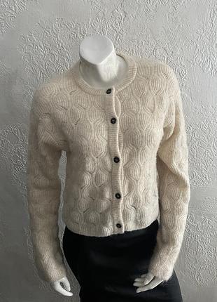 Кардиган беж , шерсть, альпака ..inwear