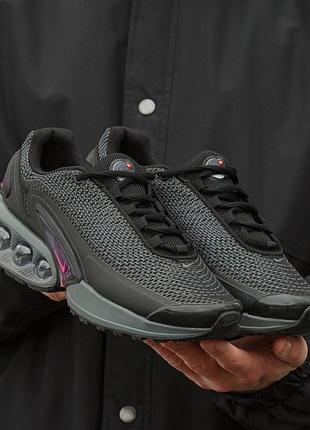 Кроссовки мужские nike air max dn black purple