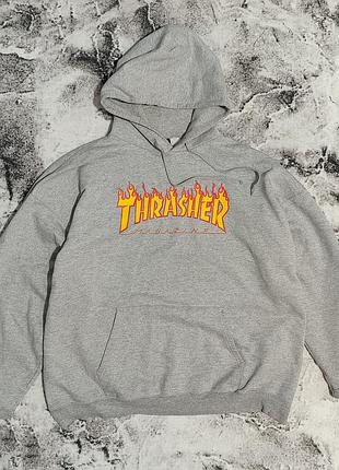 Thrasher худі чоловіче з великим логотипом трешер
