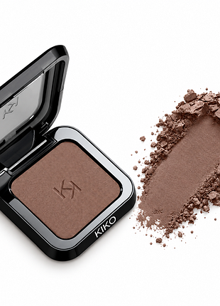 Тени для век kiko milano maxi mod high pigment eyeshadow - 28 double espresso - темный теплый коричневый (000304-28)
