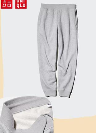 Брюки на шорпе heattech uniqlo