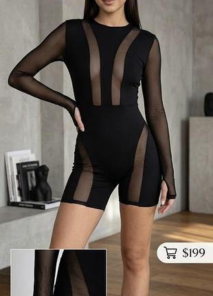 Комбинезон шортами,ромпер,на фотосессию,танцы heels
