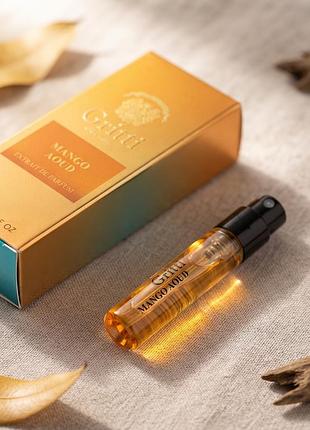 Пробник экстракта парфюма унисекс gritti mango aoud, 2 мл