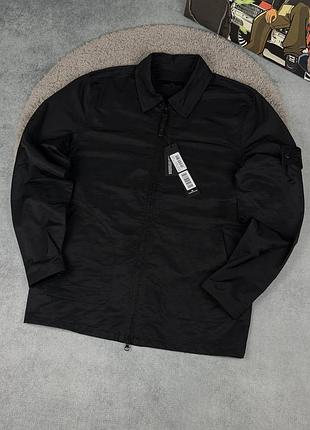 Куртка чоловіча stone island shadow project чорна 2