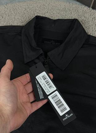 Куртка чоловіча stone island shadow project чорна 5