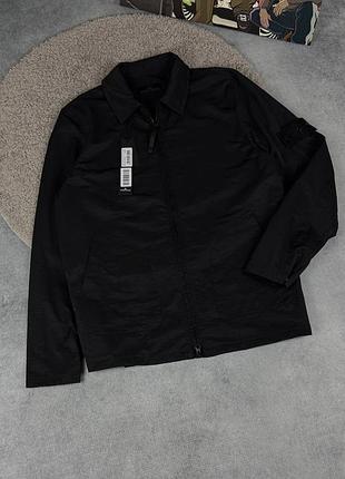 Куртка чоловіча stone island shadow project чорна
