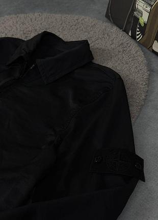 Куртка чоловіча stone island shadow project чорна 3