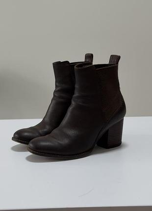 Черевики жіночі clark’s шкіряні бордові 39 розмір