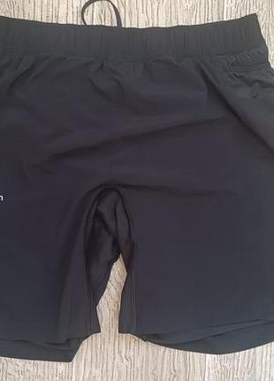 Мужские беговые шорты salomon advancedskin activedry (размер m) - оригинал