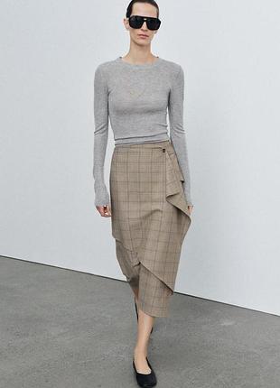 Спідниця на затин zara 4