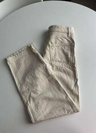 Джинси жіночі zara бежеві, розмір 34