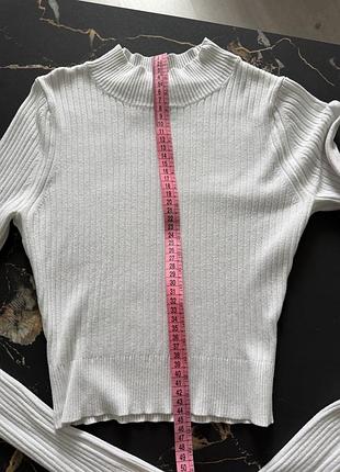 Білий лонг zara 6