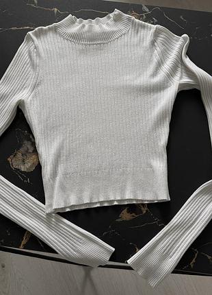 Білий лонг zara 3