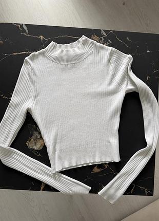 Білий лонг zara