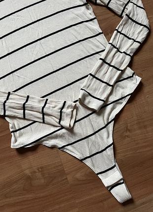 Жіноче боді h&m в смужку 5