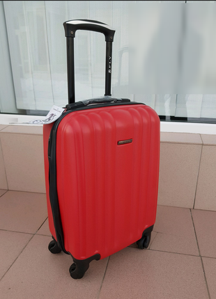 Дорожній чемодан фірми fly 614 red