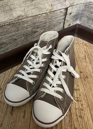 Теплі converse all star,  38 розмір