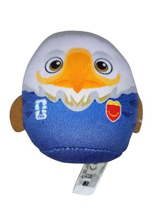 Коллекционная, мягкая игрушка серии mcdonald's  squishmallows fifa wc 2026 clutch
