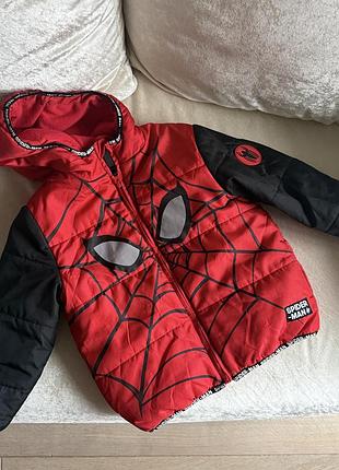 Куртка дитяча єврозима spiderman 104-110