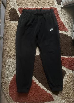 Спортивні штани чоловічі nike club fleece joggers чорні