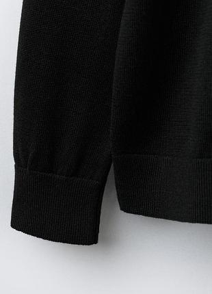 Дитячий гольф для хлопчика zara чорна водолазка зара 140 3