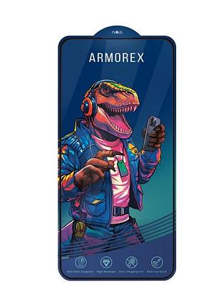 Защитное стекло armorex 5d high-alum antidust для appleiphone17 pro толщина (0.33мм) black