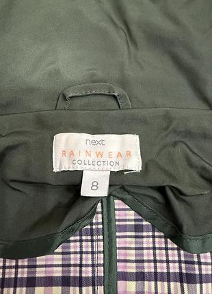Куртка жіноча next дощовик парка зелена дождевик плащ 5