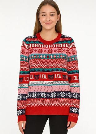 Светр новорічний жіночий 🎅 розмір s m