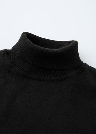 Дитячий гольф для хлопчика zara чорна водолазка зара 140 2