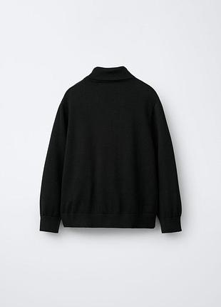 Дитячий гольф для хлопчика zara чорна водолазка зара 140 9