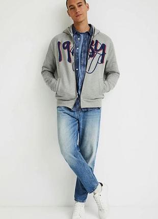 Чоловіча яскрава худі zip desigual