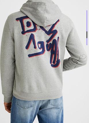 Чоловіча яскрава худі zip desigual 2