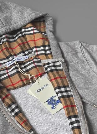Зіпка burberry демі сіра 6