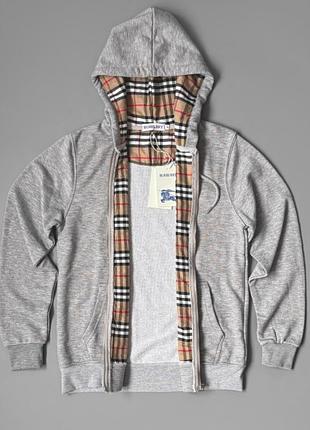 Зіпка burberry демі сіра