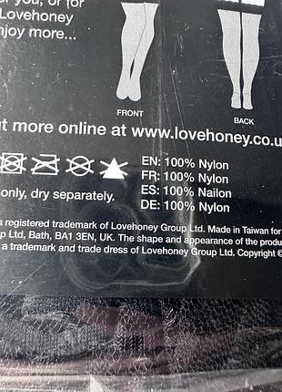 Панчохи чорні lovehoney 3