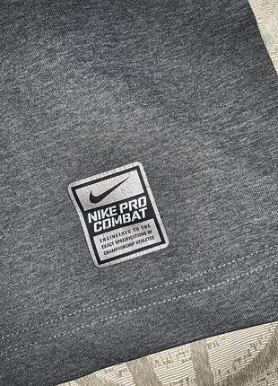 Nike pro combat core compression ss top 2.0 (компресійна спортивна термофутболка з коротким рукавом). 5