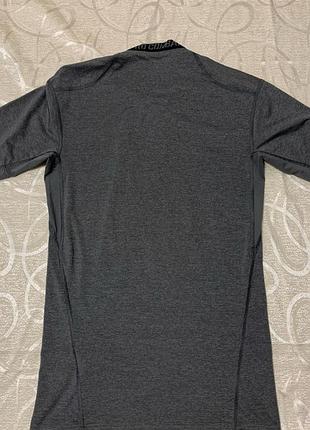 Nike pro combat core compression ss top 2.0 (компресійна спортивна термофутболка з коротким рукавом). 7