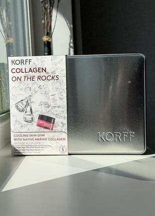 Набір для догляду за обличчям korff collagen on the rocks