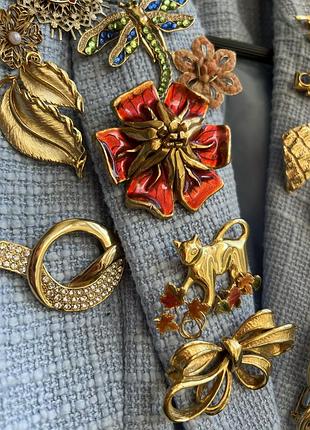 Вінтажні брошки,різні,брендові ,америка,франція,італія